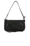 Balenciaga City Style Shoulder Bag With Adjustable Strap In Black