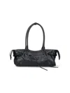 Balenciaga Women Le City East West Handbag In Black