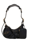 Balenciaga Borsetta A Tracolla Le Cagole Xs Con Lavorazione Coccodrillo Da Donna In Nero In Black