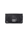 Balenciaga Medium Bb Soft Medium Flap Bag In Black