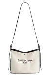 Balenciaga Biarritz Canvas Small Bucket Bag In Multi