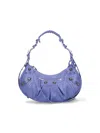Balenciaga "le Cagole" Small Crossbody Bag In Blue