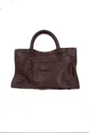 Balenciaga Le City Bag M Hand Bags Bordeaux In Red