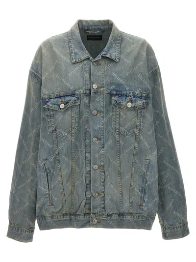 Balenciaga 'bal Diagonal Allover' Jacket