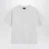Balenciaga Back Medium Fit T-shirt Clothing In Gray