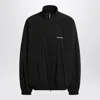 Balenciaga Oversized Windbreaker Jacket In Black