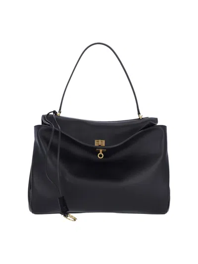 Balenciaga "rodeo" Large Tote Bag In Black