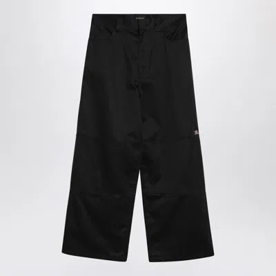 Balenciaga Utility Workwear Trousers In Black