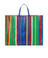 Balenciaga Barbes East-west Large Shopper Bag In Multi