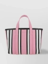 Balenciaga Women's Multicolor Leather Small Barbes Shopping Bag | 6714042100m Color 5960 In Pink