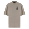 Balenciaga Barcode T-shirt 'grey' In Neutral