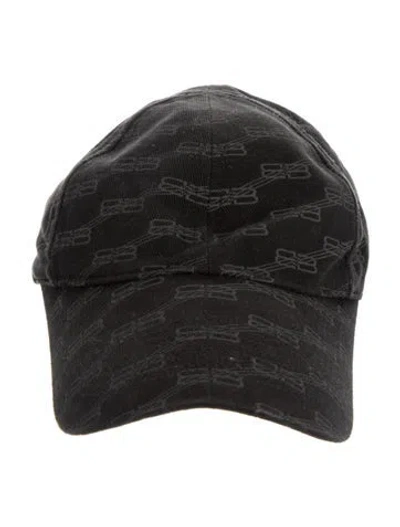 Pre-owned Balenciaga Baseball Cap In Black