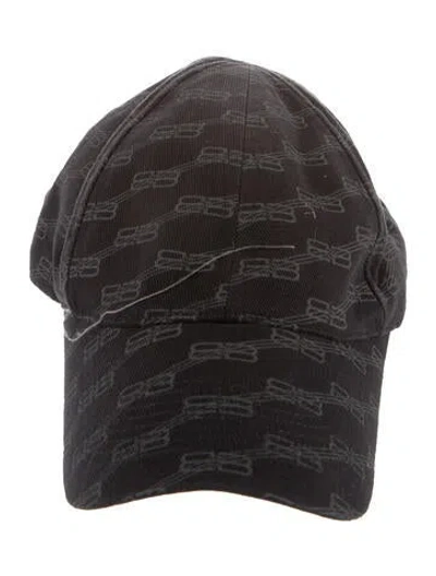 Pre-owned Balenciaga Baseball Cap In Black
