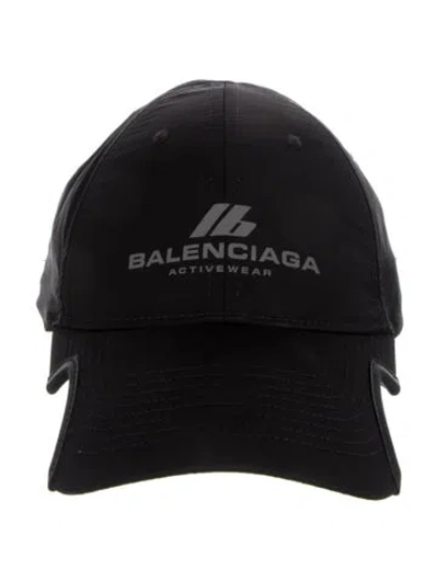 Pre-owned Balenciaga Baseball Cap In Black