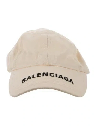 Pre-owned Balenciaga Baseball Cap In Neutral