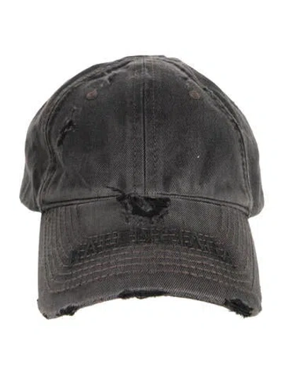 Pre-owned Balenciaga Baseball Cap  W/tags In Black