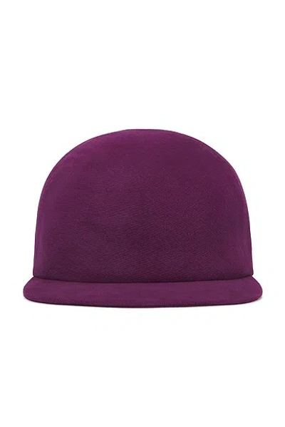Balenciaga Baseball Hat In Purple