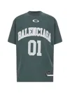 Balenciaga Graphic Print Basketball Short Sleeve T-shirt In Multi