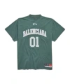Balenciaga Graphic Print Basketball Short Sleeve T-shirt In Green