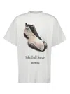 Balenciaga Basketball Sneaker Print Oversized T-shirt