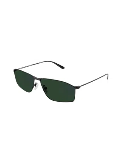 Balenciaga Bb 0413 Sunglasses In Green