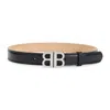 Balenciaga Bb Soft Leather Belt