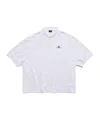 Balenciaga Bb Classic Short-sleeved Polo Shirt In White