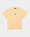 Balenciaga Crew Neck Short Sleeves Soft Fabric In 7672 Pale Yellow