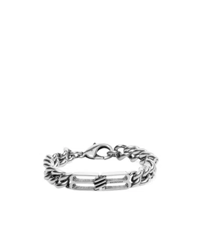Balenciaga Bb Icon Bracelet In White