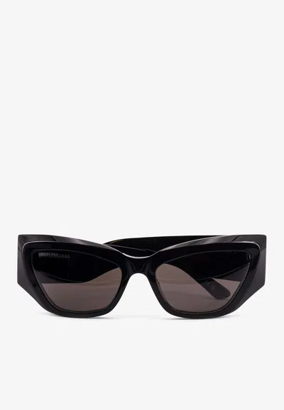 BALENCIAGA BB ICON CAT-EYE SUNGLASSES