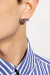 Balenciaga Silver Bb Icon Earrings In Silver