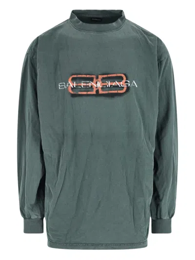 BALENCIAGA BB ICON STENCIL T-SHIRT