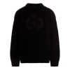 Balenciaga Bb Laurel Crown Logo Crewneck Knitted Sweater 'black'