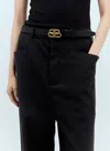 Balenciaga Women Bb Logo Belt In Black