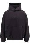 BALENCIAGA BB LOGO COTTON HOODIE