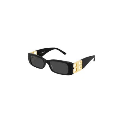 Pre-owned Balenciaga Bb Logo Sunglasses 'black'
