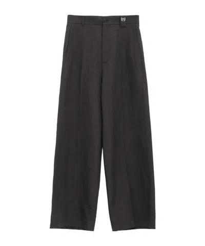 Balenciaga Bb Logo Wide-leg Trousers