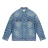 Balenciaga Bb Monogram Large Fit Jacket 'blue'