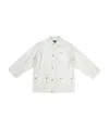 Balenciaga Bb Paris Icon Parka Coat In White