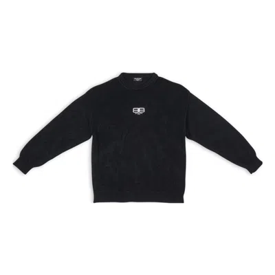 Balenciaga Bb Paris Icon Sweater 'black'