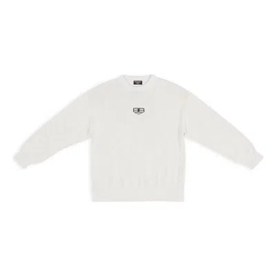 Balenciaga Bb Paris Icon Sweater 'white'