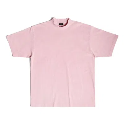 Balenciaga Bb Paris Strass T-shirt Medium Fit 'pink'