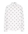 Balenciaga Logo Shirt In White
