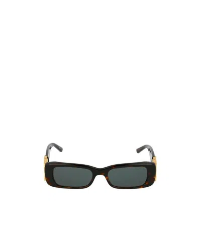 BALENCIAGA BALENCIAGA EYEWEAR RECTANGULAR FRAME SUNGLASSES