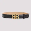 Balenciaga Bb Soft 30 Belt Women In Black