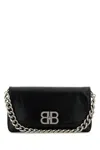 Balenciaga Medium Bb Soft Flap Leather Shoulder Bag