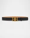 Balenciaga Bb Soft Leather Belt