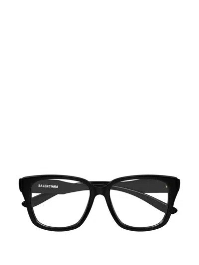 Balenciaga Bb Square-frame Glasses In Black