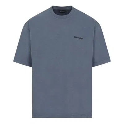 Balenciaga Bb T-shirt Medium Fit 'blue Black'