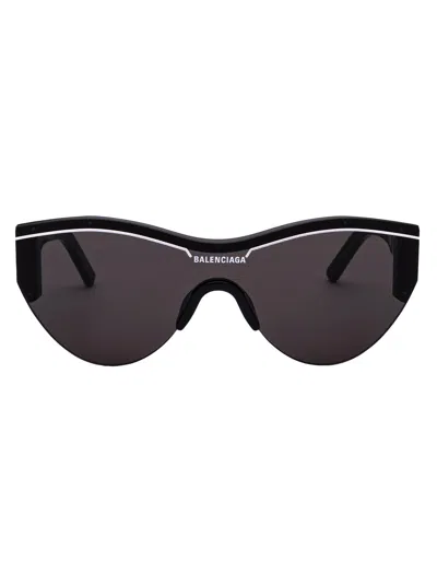 Balenciaga Bb0004s Sunglasses In Black